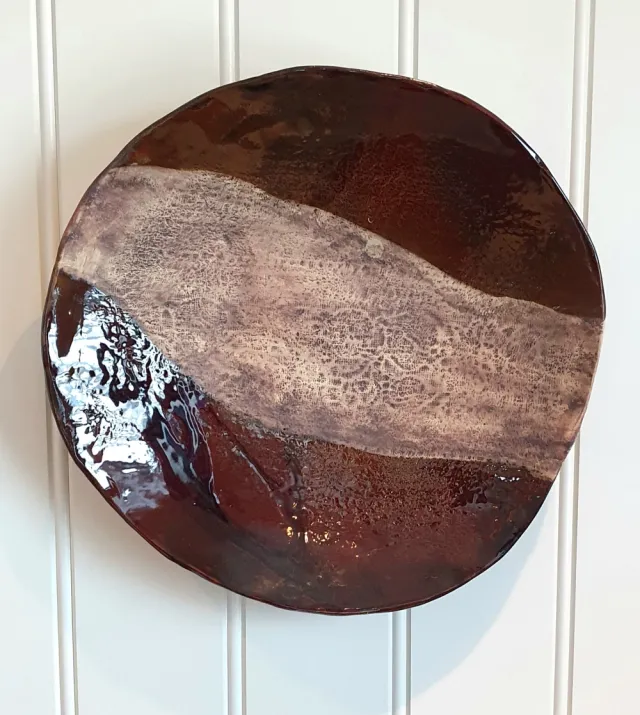 Fat i jordfarger - 36 cm